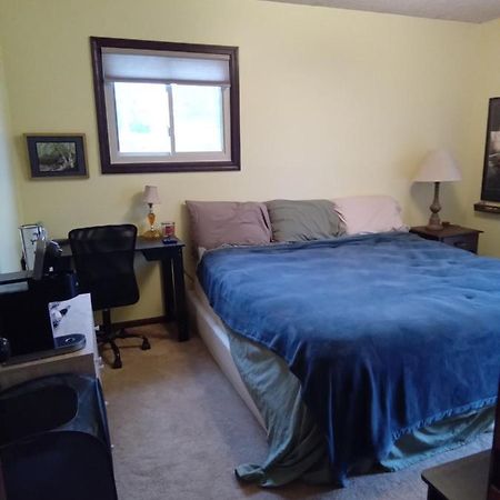Outdoor Hot Tub And Cozy King Bed Apartment Lansing Luaran gambar